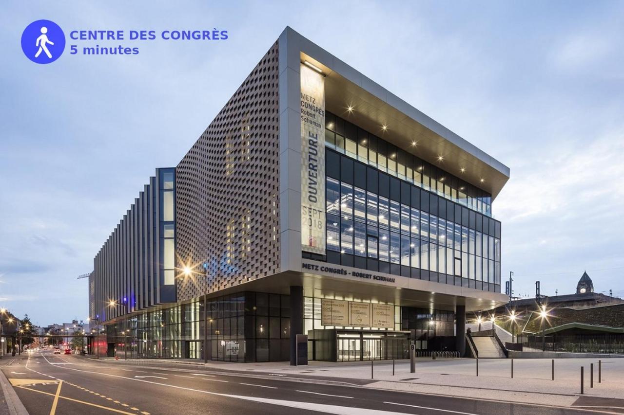 Ferienwohnung BELCHAMPS Metz Gare Pompidou Exterior foto